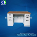 Design Furniture China Wooden Top Steel Desk Reception Use